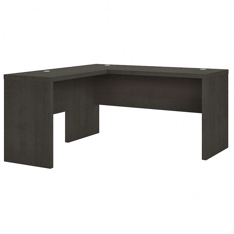 Bureau d'angle – Crédence de 60 po de large avec retour de 36 po de large