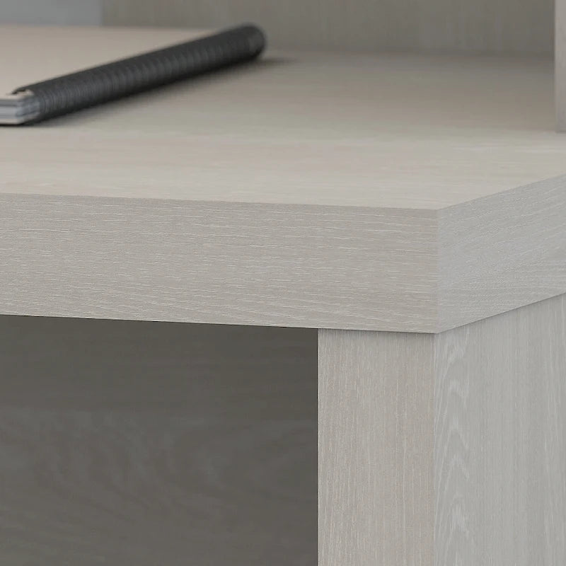 Bureau d'angle – Crédence de 60 po de large avec retour de 36 po de large