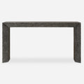 Console de 62 pouces en placage d'orme