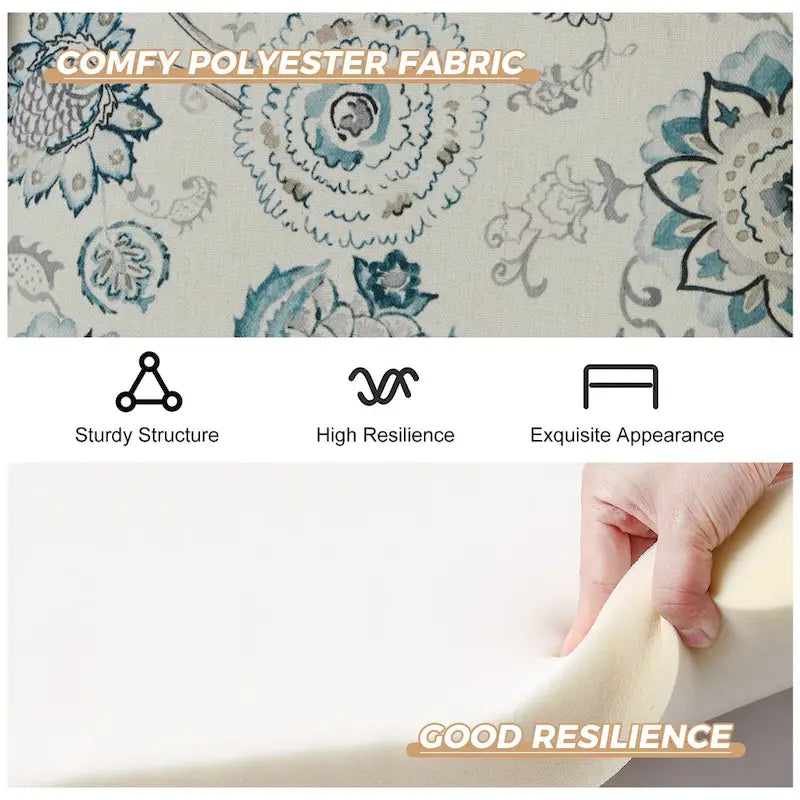 Fauteuil à oreilles traditionnel avec pieds en bois massif, lot de 2