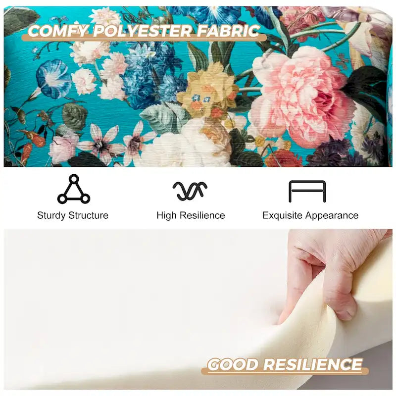 Fauteuil à oreilles traditionnel avec pieds en bois massif, lot de 2