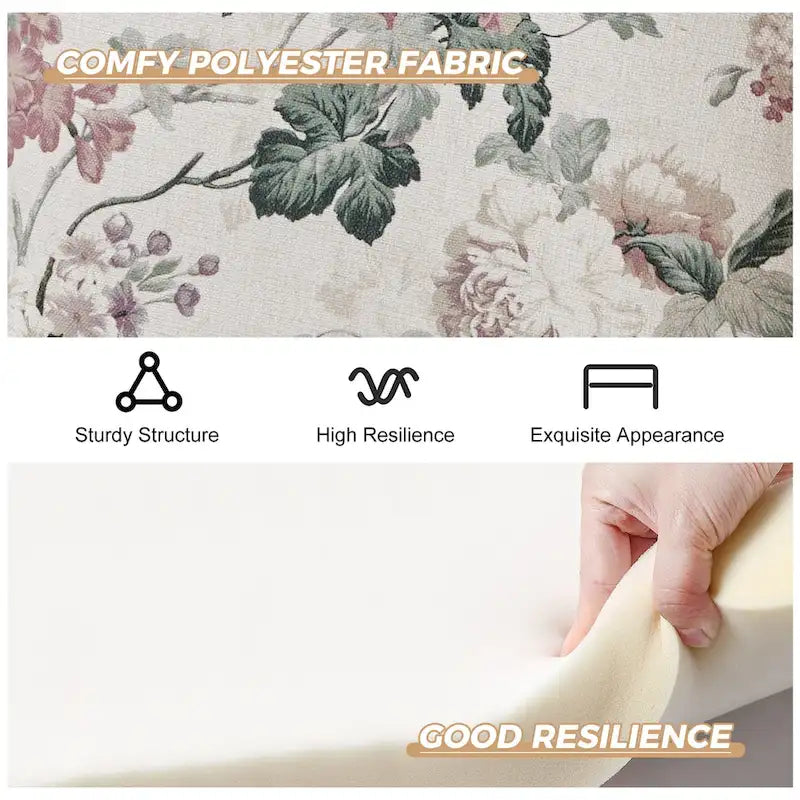 Fauteuil à oreilles traditionnel avec pieds en bois massif, lot de 2