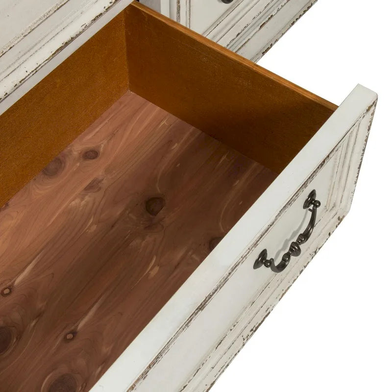 Commode et miroir de chambre Magnolia Manor Oak - 2 finitions possibles