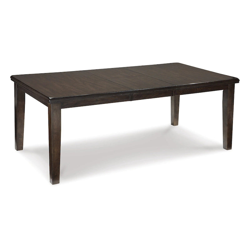 Ensemble de salle à manger 9 pièces marron foncé
