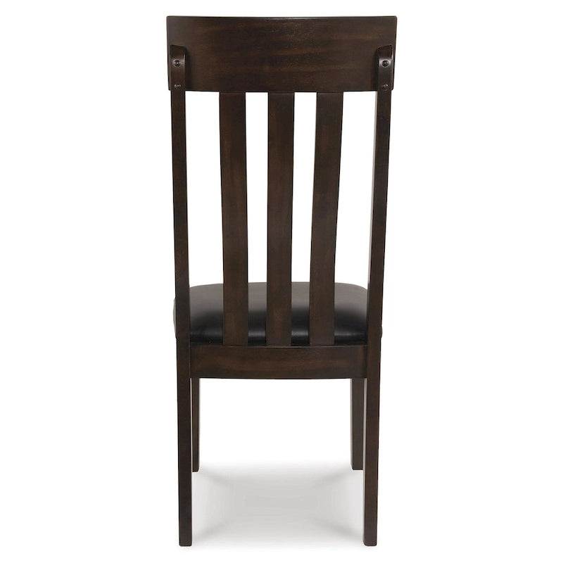 Ensemble de salle à manger 9 pièces marron foncé