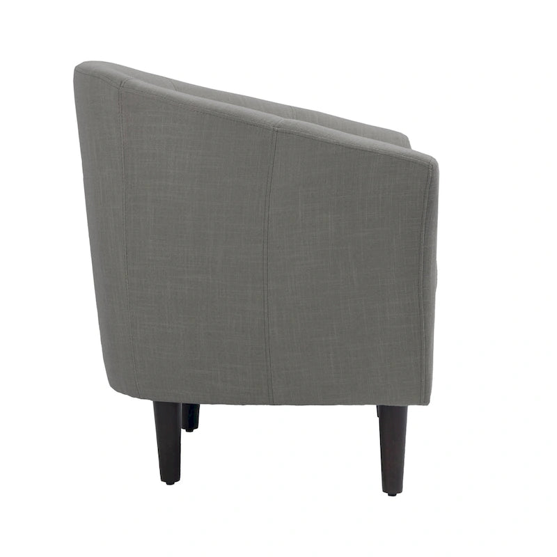 Fauteuil d'appoint moderne, fauteuil crapaud rembourré