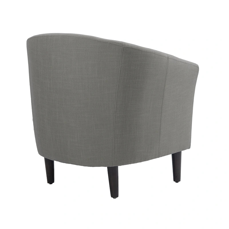 Fauteuil d'appoint moderne, fauteuil crapaud rembourré