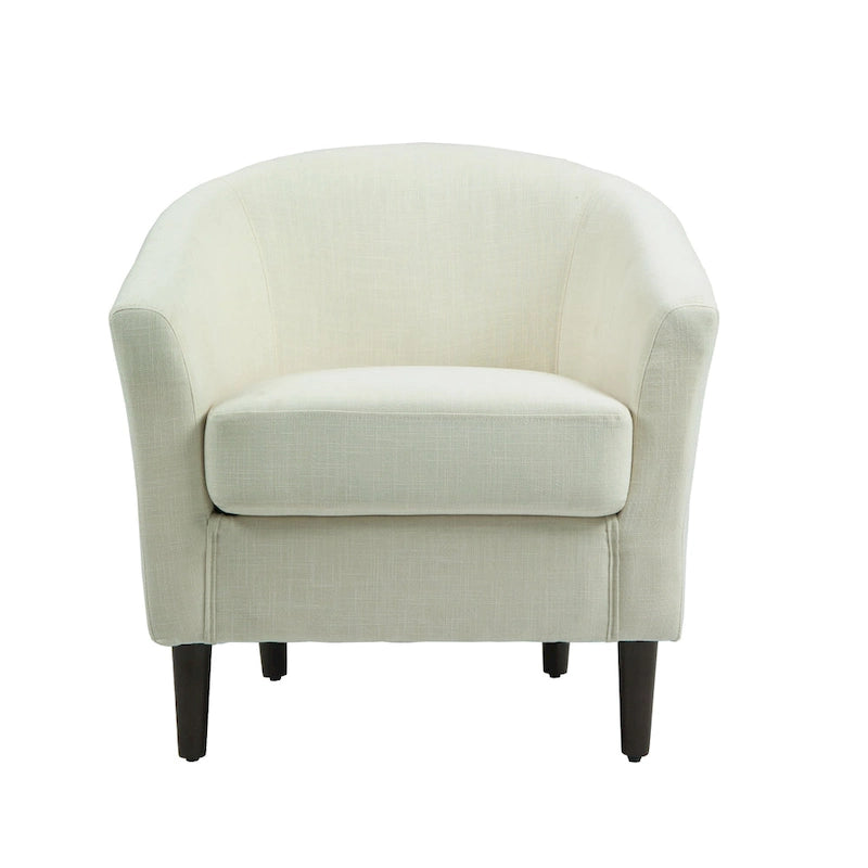 Fauteuil d'appoint moderne, fauteuil crapaud rembourré