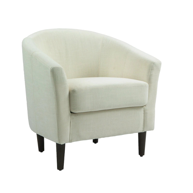 Fauteuil d'appoint moderne, fauteuil crapaud rembourré