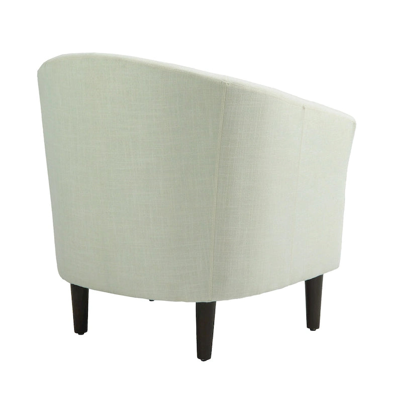 Fauteuil d'appoint moderne, fauteuil crapaud rembourré