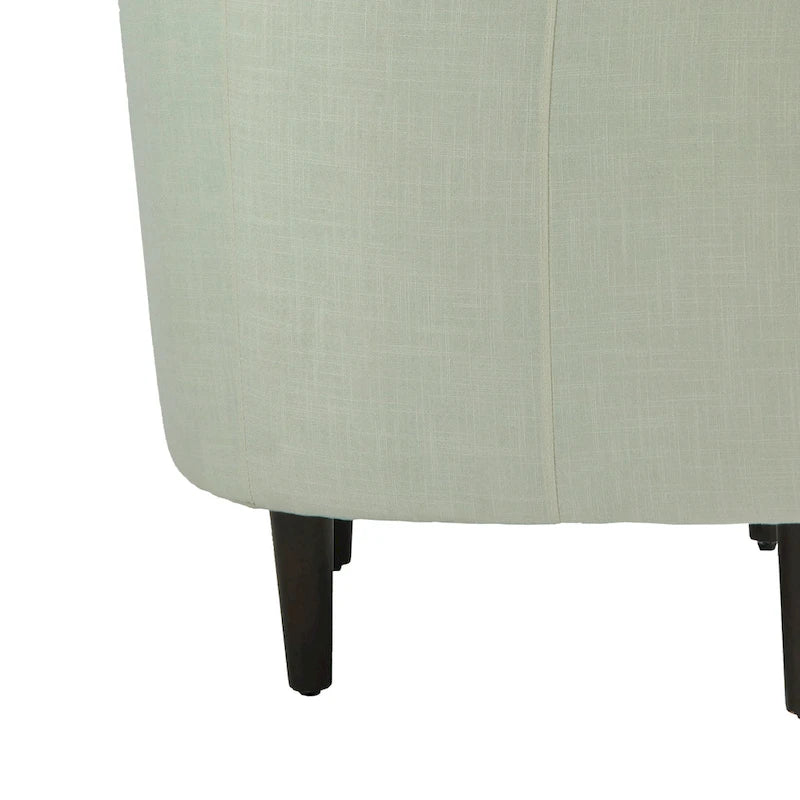 Fauteuil d'appoint moderne, fauteuil crapaud rembourré