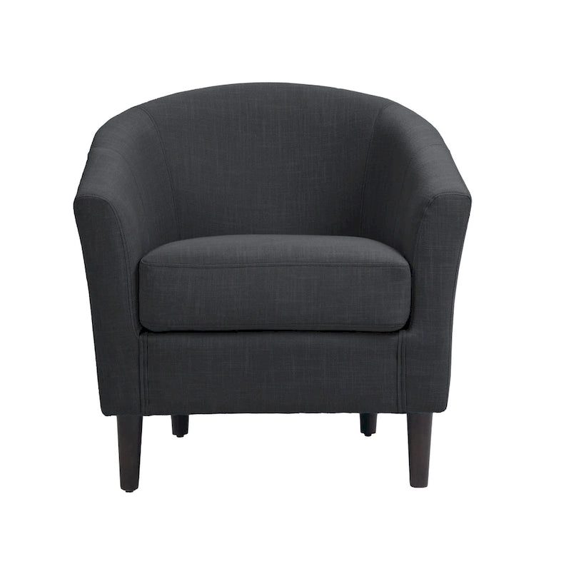Fauteuil d'appoint moderne, fauteuil crapaud rembourré