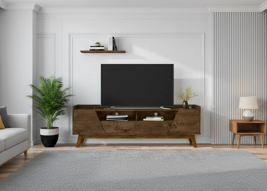 Meuble TV Manhattan Comfort Mid Century Marcus de 180 cm