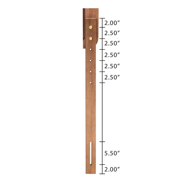 Tête de lit en bois de noyer cendré avec cannage Camila Classic et Traditionnelle