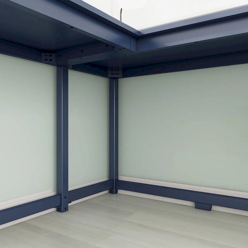 Bureau d'angle pour enfants avec étagères