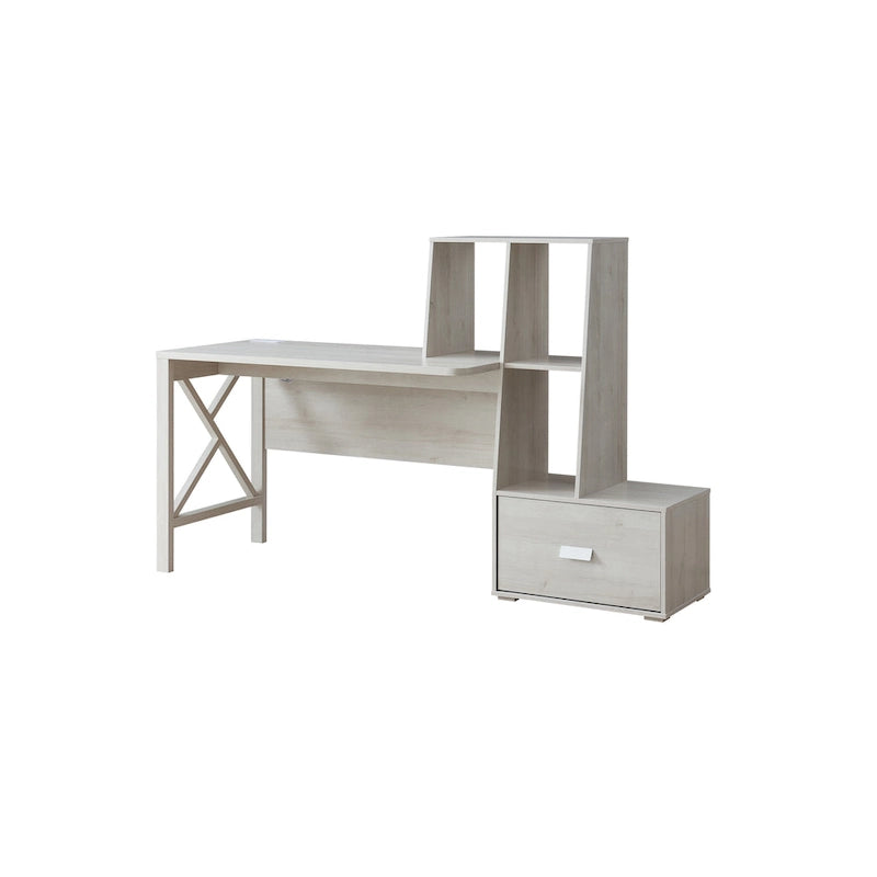 Bureau d'ordinateur Jessica Modern 70 pouces avec ports USB par Furniture of America