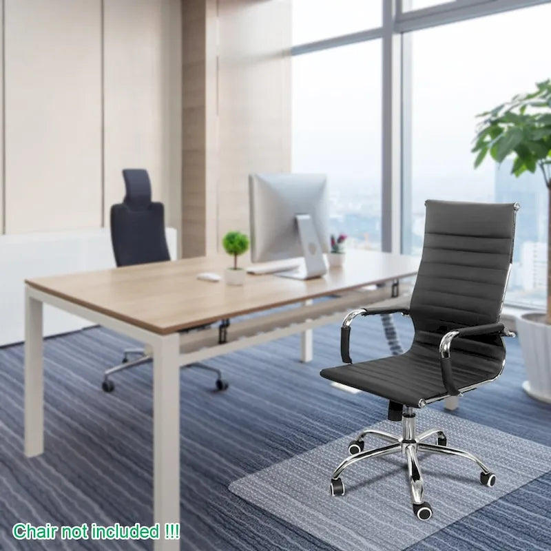 Tapis de protection de sol en PVC 36x48 pour fauteuil de bureau