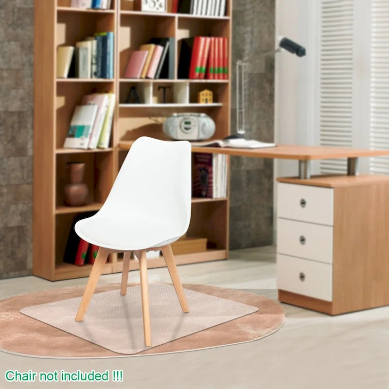 Tapis de protection de sol en PVC 36x48 pour fauteuil de bureau