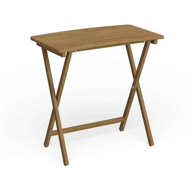 Table plateau TV pliable Goosefoot en bois massif