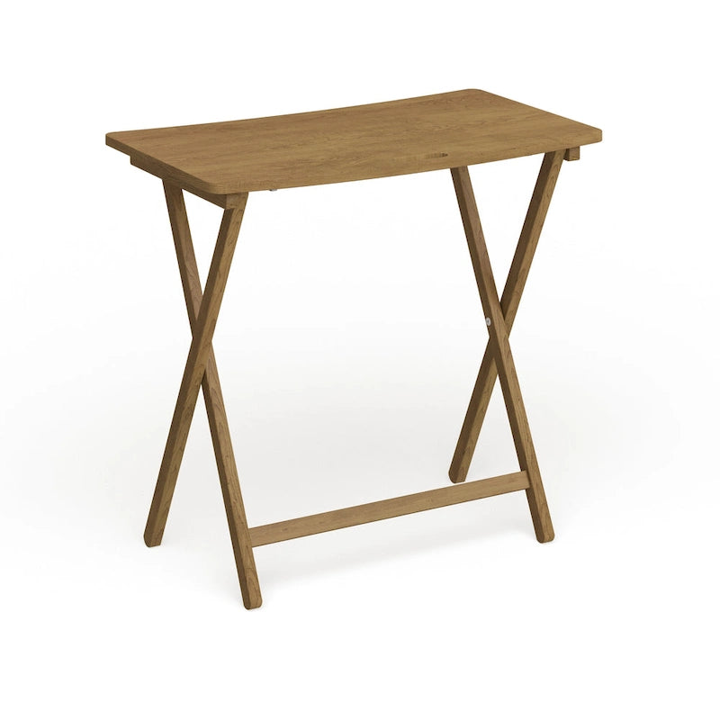 Table plateau TV pliable Goosefoot en bois massif