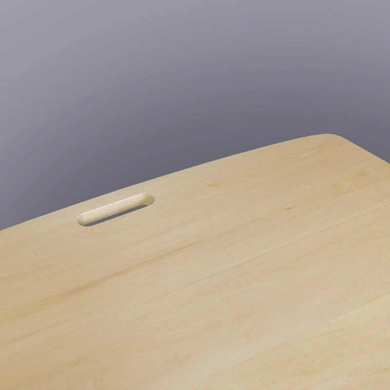 Table plateau TV pliable Goosefoot en bois massif