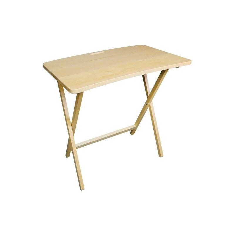 Table plateau TV pliable Goosefoot en bois massif