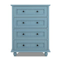 Commode 4 tiroirs Meuble de rangement large pour chambre et salon