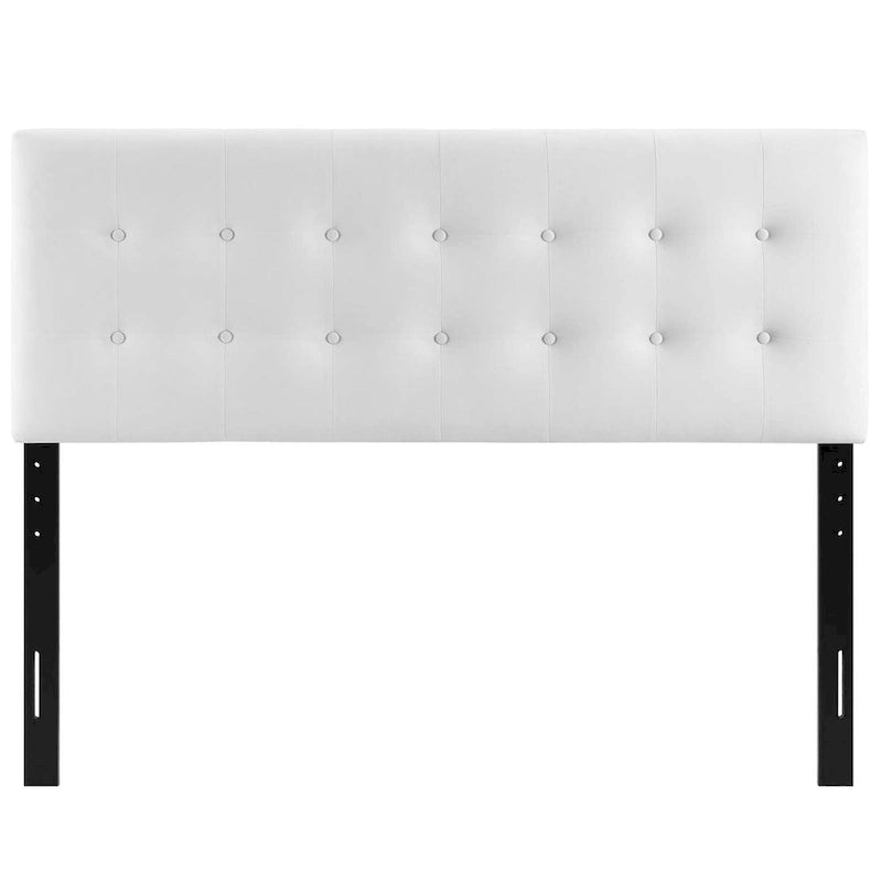 Tête de lit capitonnée en velours Grand lit