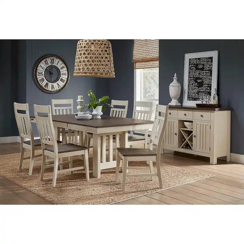 Simply Solid Bronwyn Solid Wood 8-piece Dining Collection