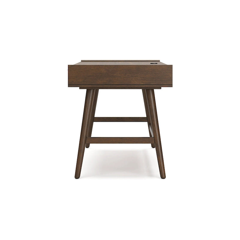 Bureau de travail à domicile marron de 150 cm